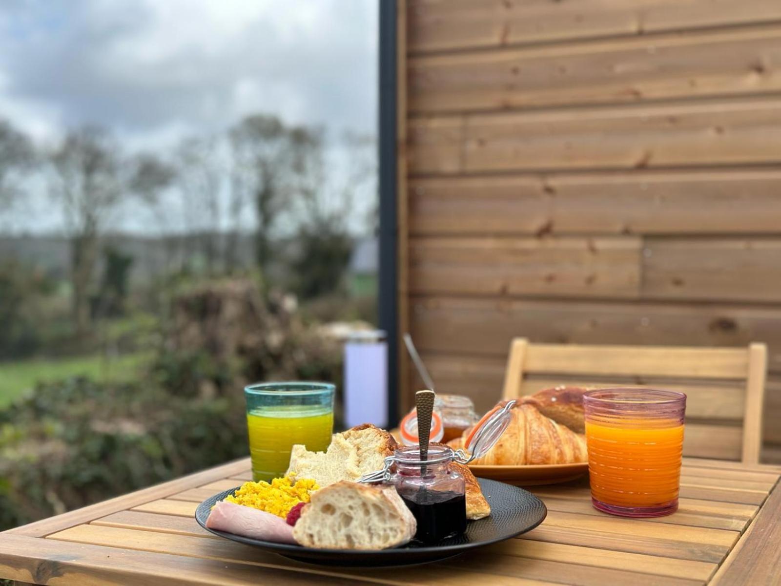 La Cabane D'Emma Spa&Sauna Prive Bannalec Ngoại thất bức ảnh