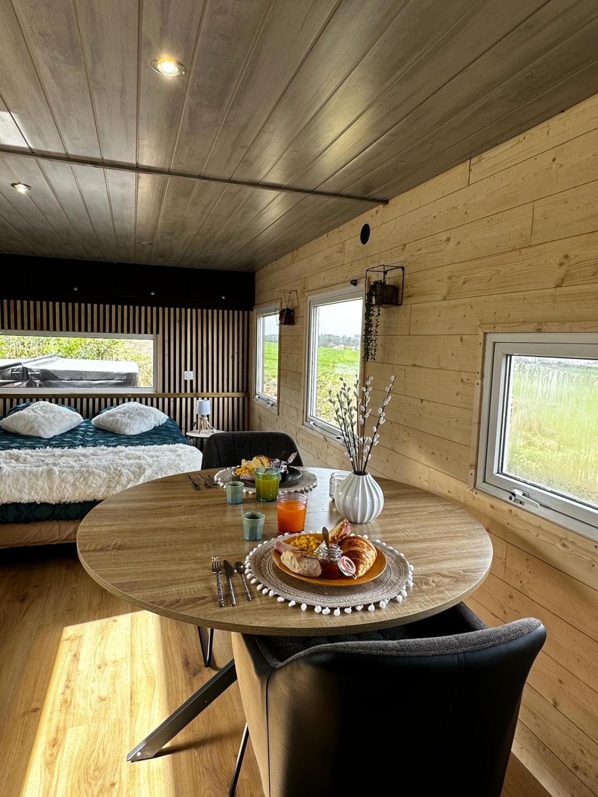 La Cabane D'Emma Spa&Sauna Prive Bannalec Ngoại thất bức ảnh