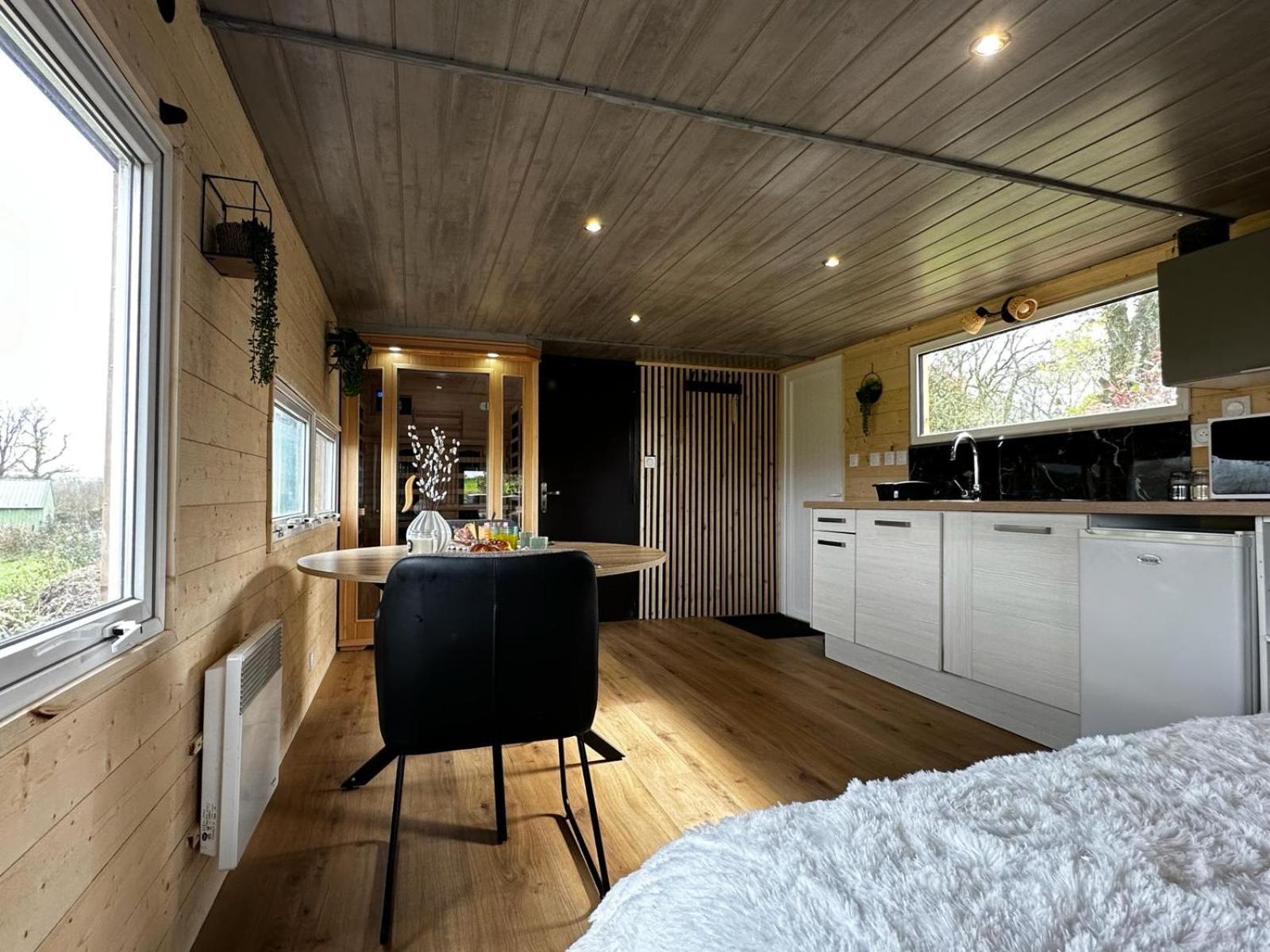 La Cabane D'Emma Spa&Sauna Prive Bannalec Ngoại thất bức ảnh