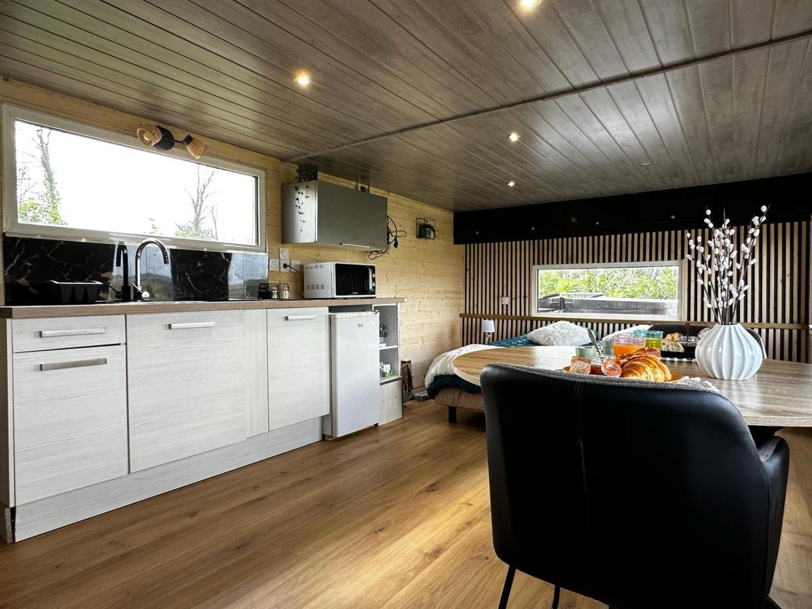 La Cabane D'Emma Spa&Sauna Prive Bannalec Ngoại thất bức ảnh