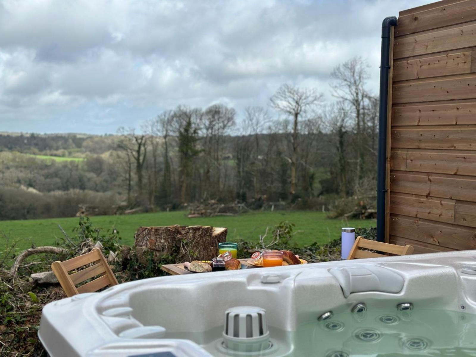 La Cabane D'Emma Spa&Sauna Prive Bannalec Ngoại thất bức ảnh