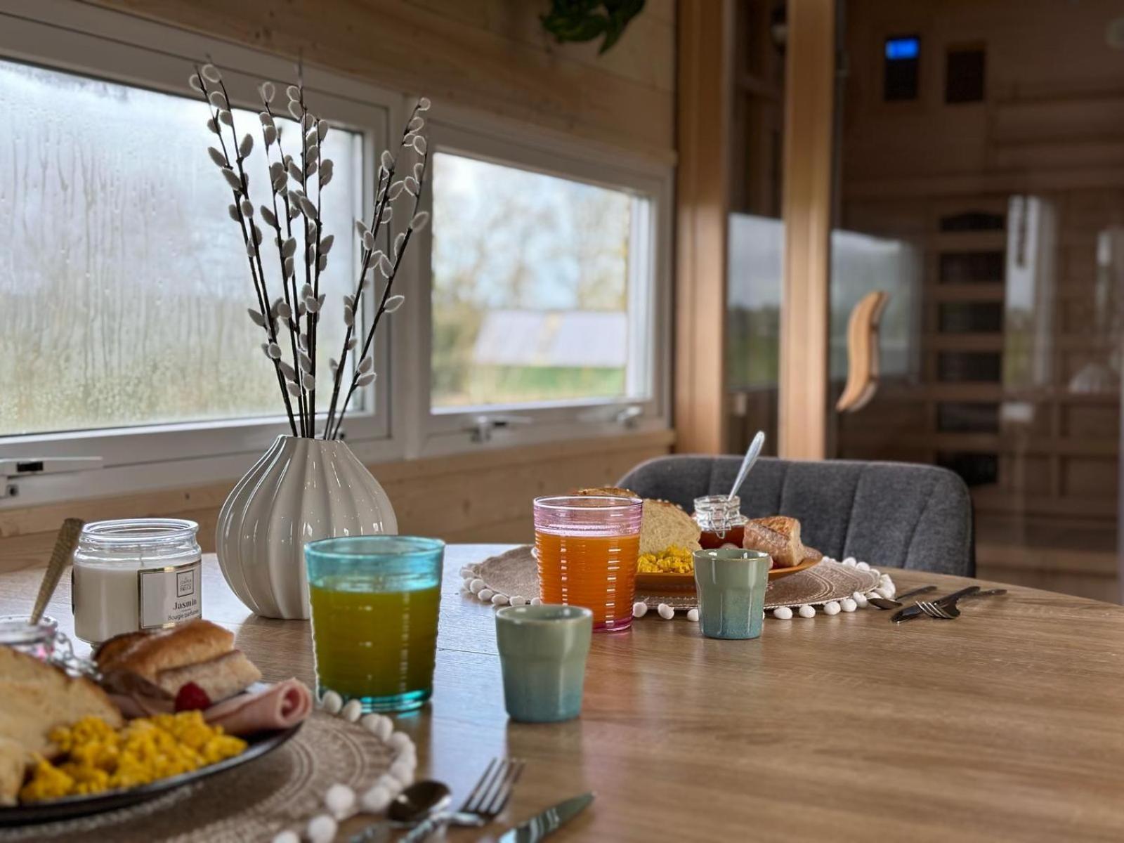 La Cabane D'Emma Spa&Sauna Prive Bannalec Ngoại thất bức ảnh